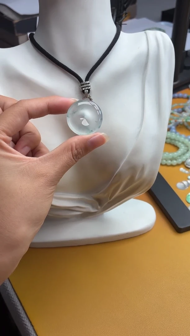 吊坠(不含链)未镶嵌翡翠27 平安扣 26.7 5.6