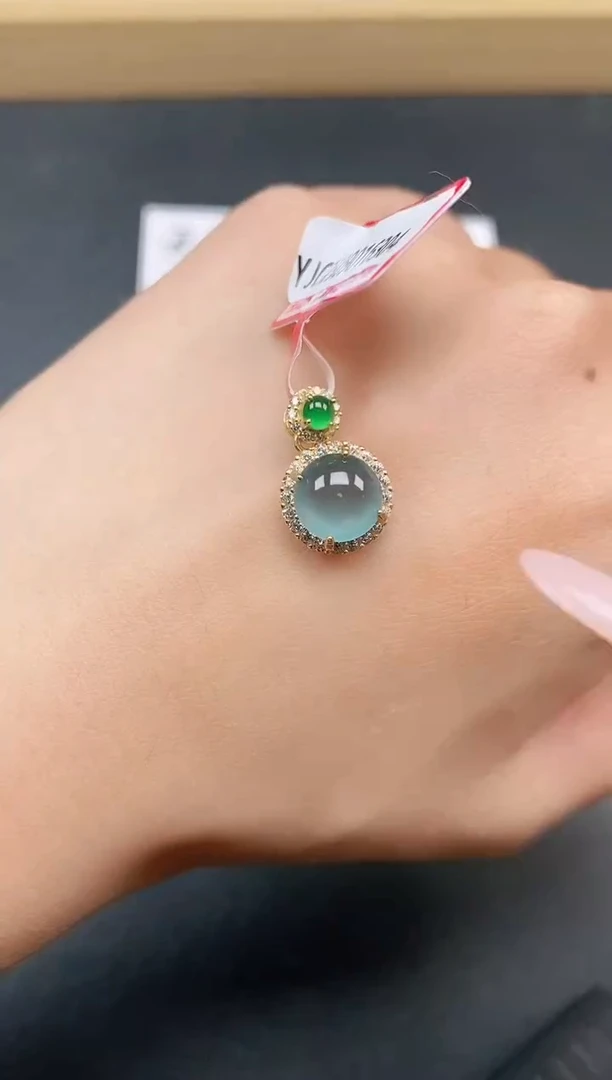 银S925镶嵌戒指翡翠1111