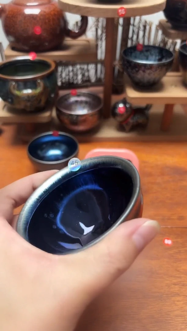 茶盏锦**程45号建盏工匠茶器