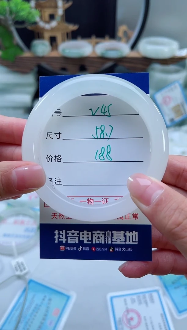 未镶嵌首饰石英质玉（天山翠）45