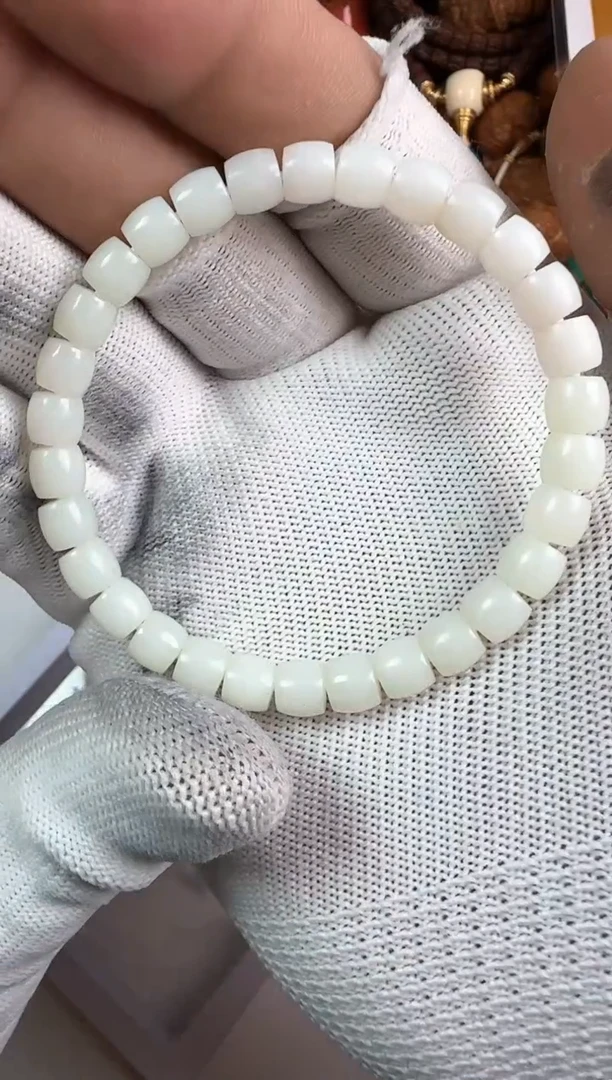 【闪购商品】和田玉手串未镶嵌玉直切单圈