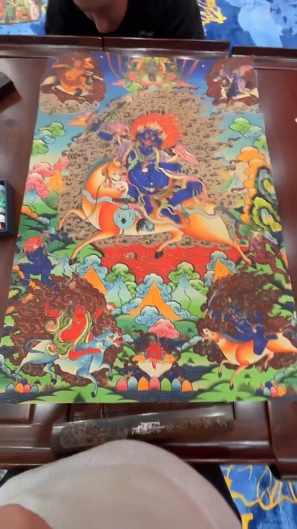 卷轴画唐卡16074