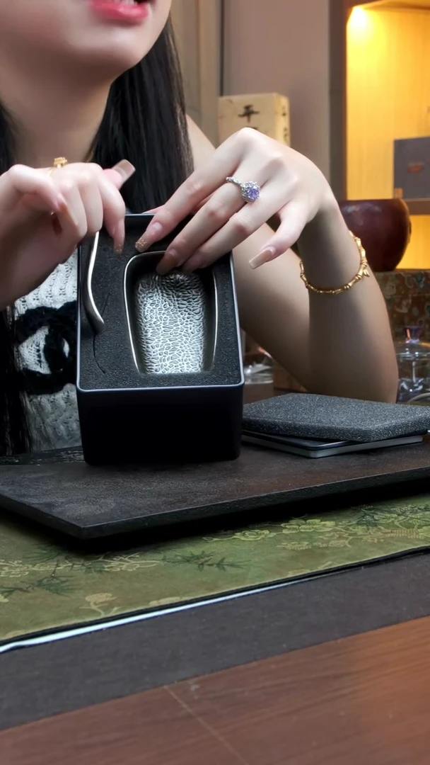 禾器 如意锤纹茶则