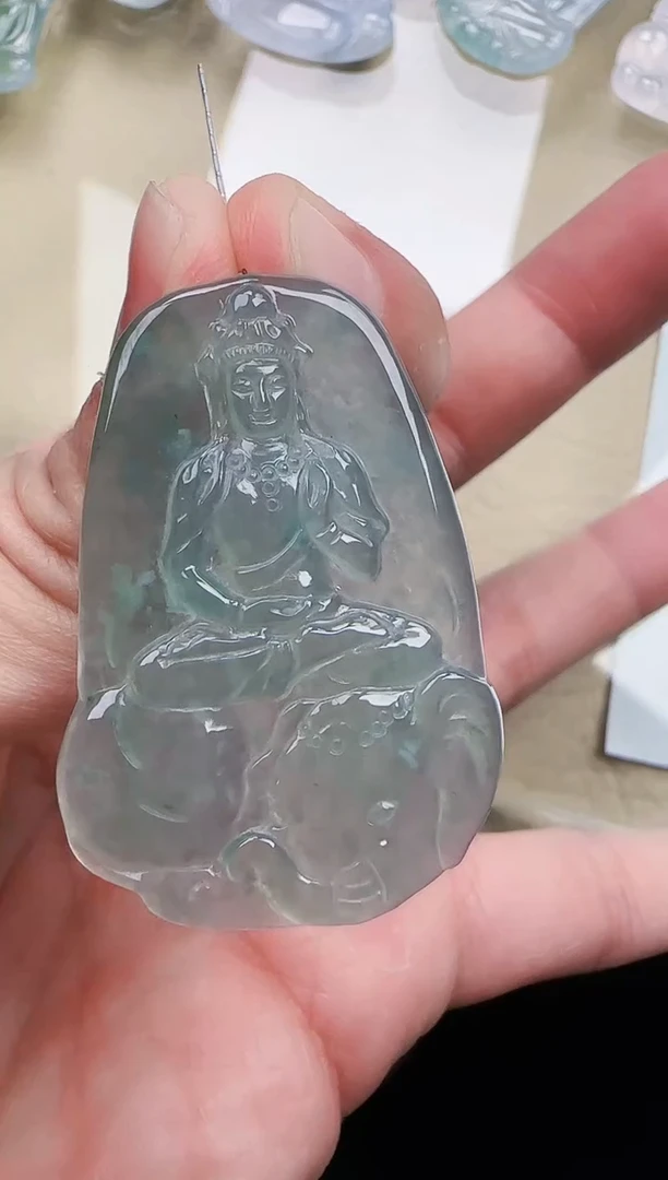 颈饰未镶嵌翡翠缅甸翡翠a货