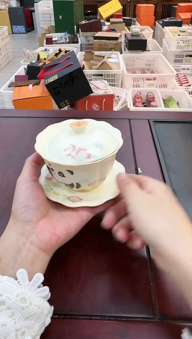 【闪购商品】陶瓷茶具（无礼盒无茶盘）@@81