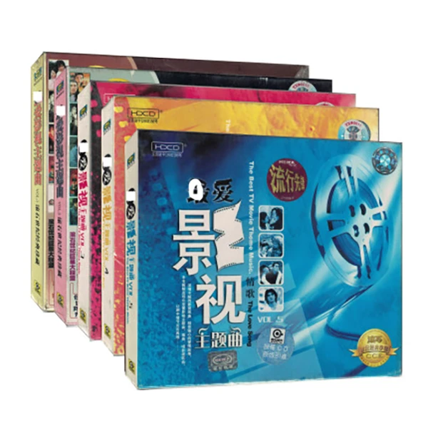 最爱影视主题曲1-5CD音乐光盘滚石唱片原版引进 美卡发行正版特惠
