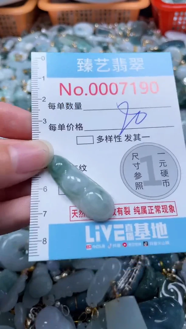 颈饰未镶嵌翡翠7190