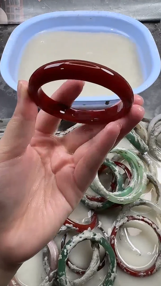未镶嵌手镯石英质玉26