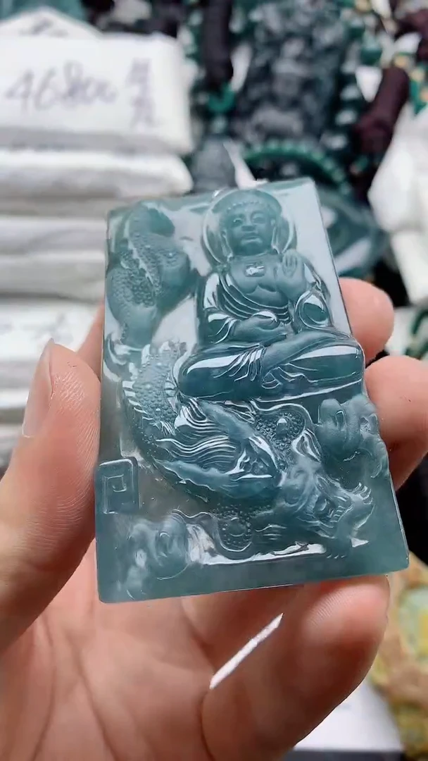 翡翠未镶嵌颈饰8888888888
