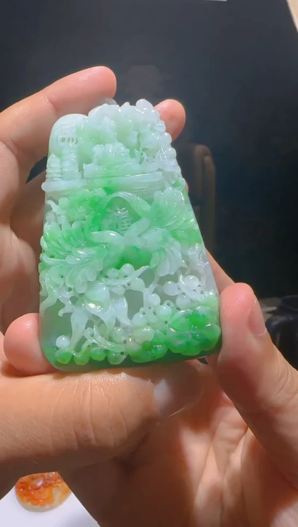 定制翡翠未镶嵌L-@@QJBD601148