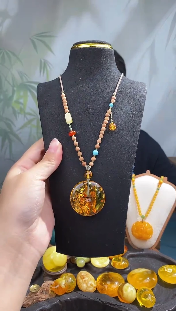 裸石琥珀未镶嵌基地发货 一物一证 顺丰包邮