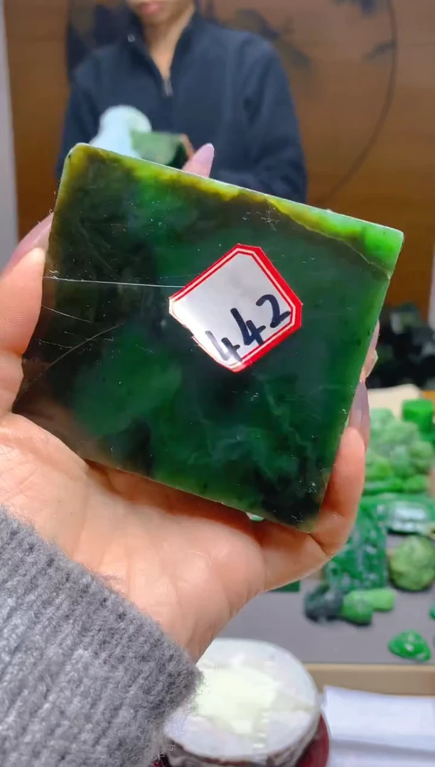 【闪购商品】和田玉（碧玉）珠宝半成品未镶嵌1