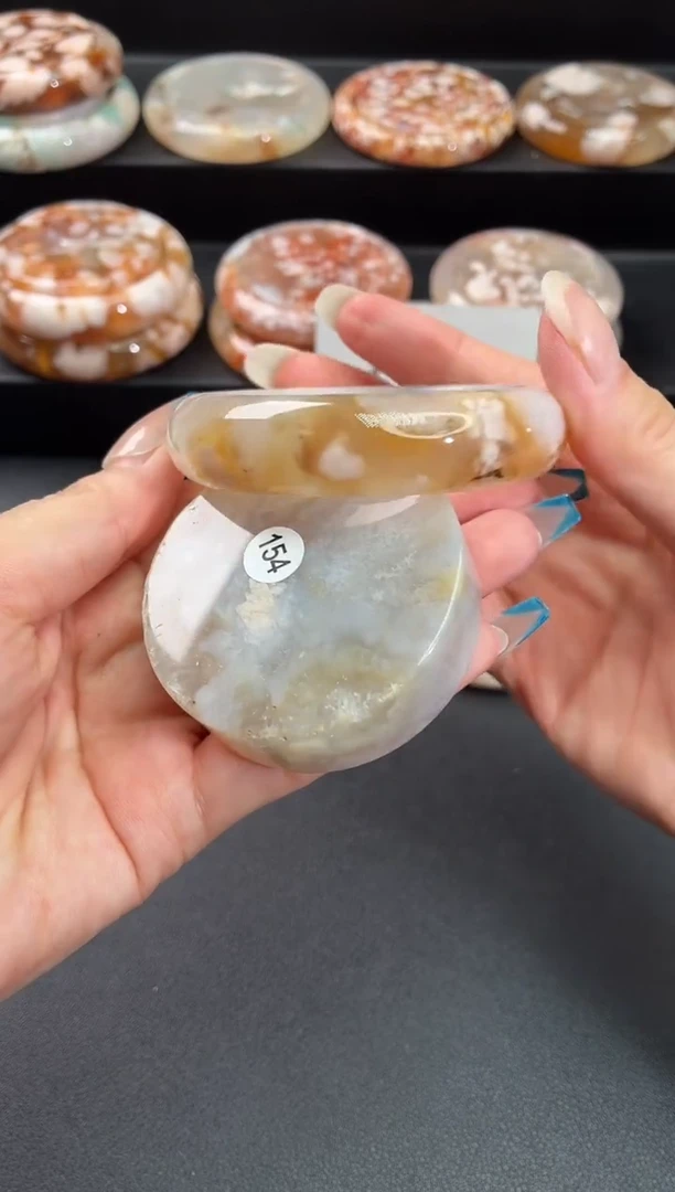 手镯玛瑙/玉髓未镶嵌石英质玉55圈54/55带(赠送镯心)