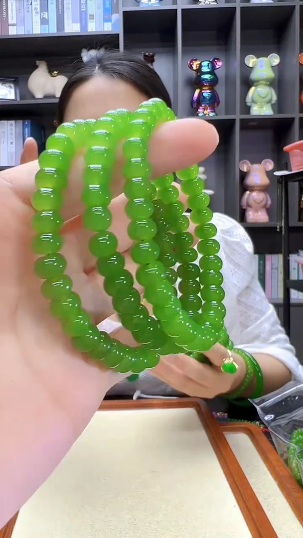 和田玉未镶嵌颈饰沉白diy劲饰