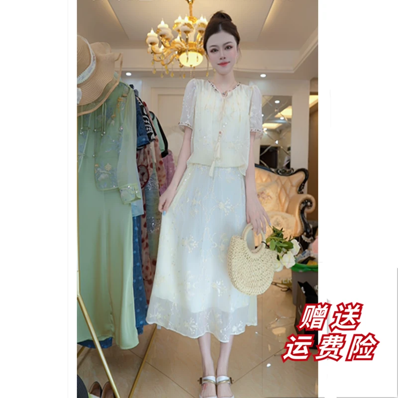 P8889女装连衣裙碎花气质显瘦时尚裙子