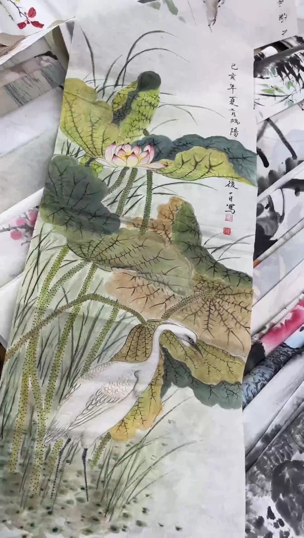 国画11.26国画手绘作品无边框