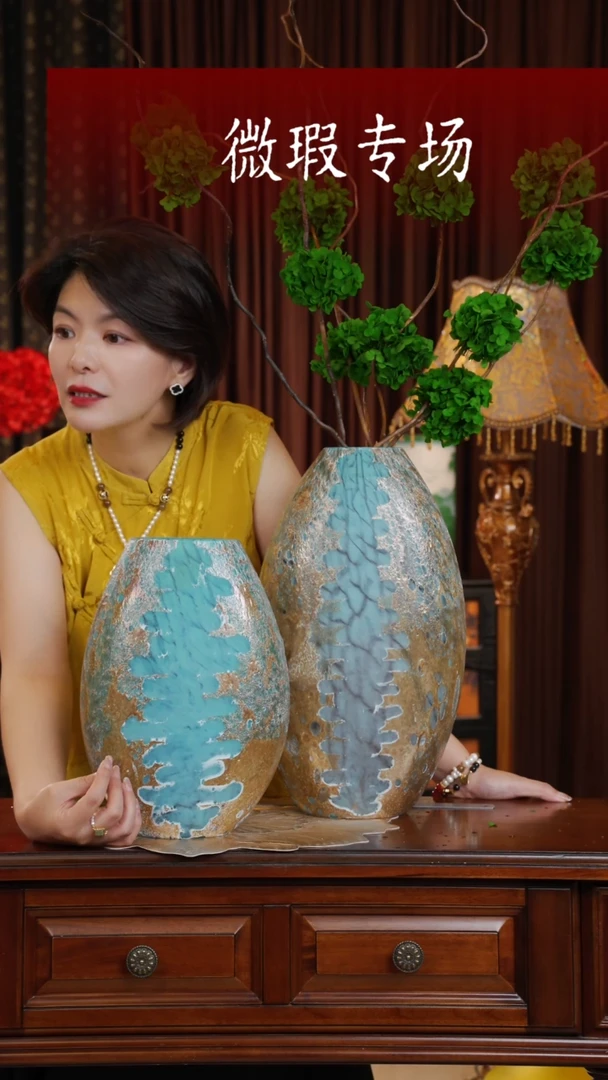 手工艺品琉璃锦瑟大号--微瑕