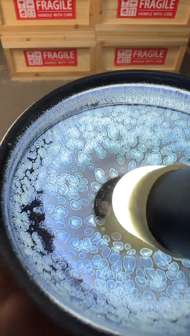 茶盏金奖油滴 将军 盏三疯建盏茶器