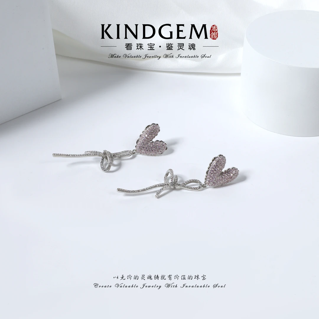 铜合金耳饰 KindGem 复古经典时尚百搭V耳环 C-44429