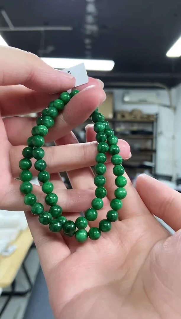 【闪购商品】翡翠手串未镶嵌多样性发其一颜色微差