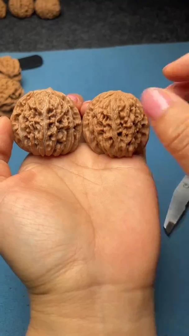 桃核把件w128  楼子41尺