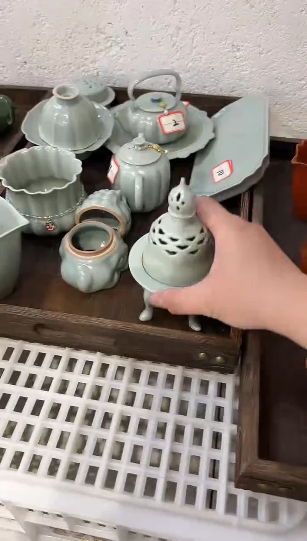 盘陶北溪堂正品茶具 假一罚十