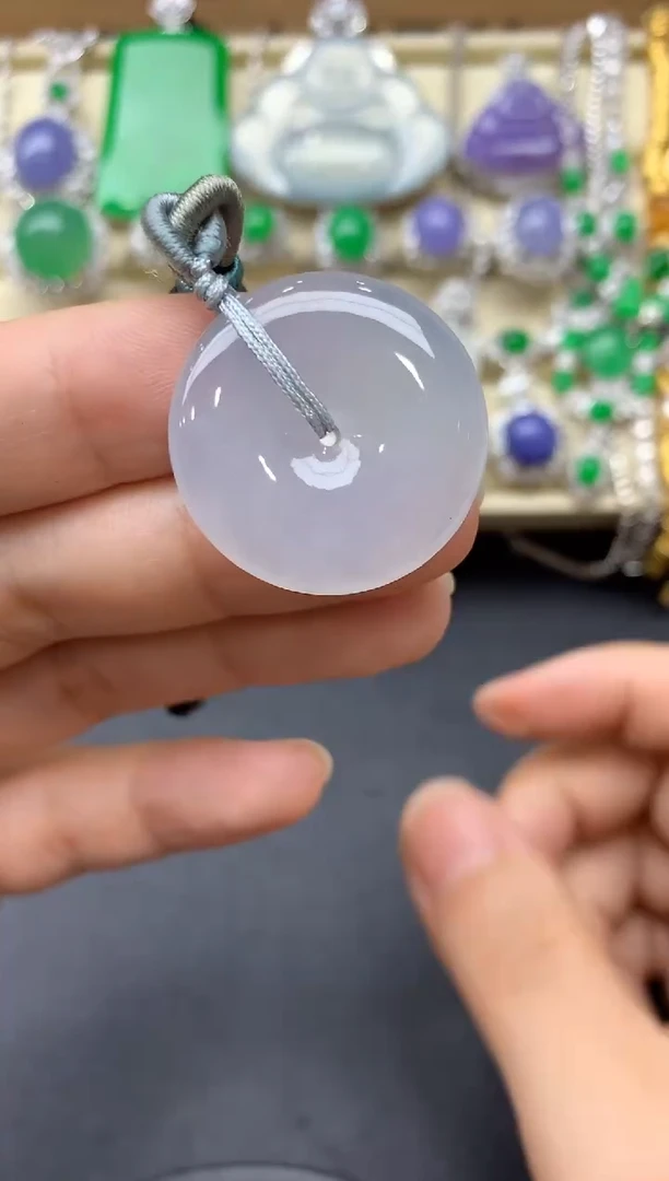 翡翠未镶嵌颈饰427-中国好珍宝