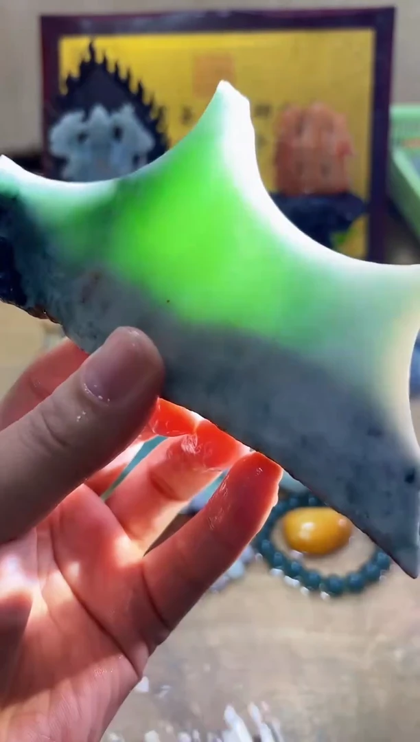 未镶嵌挂件翡翠A货常星6302