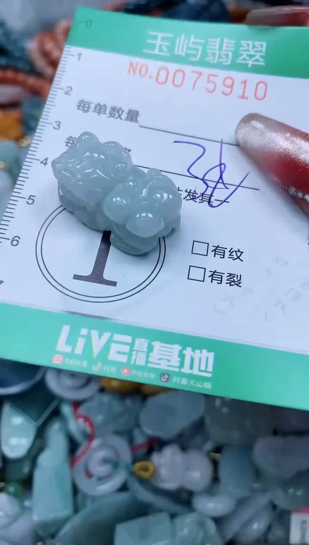 【闪购商品】翡翠颈饰未镶嵌闪购0075910多样性发其一