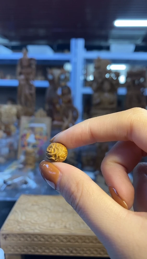 檀香木其他玫瑰配珠-2号