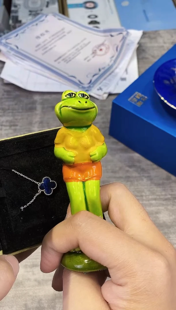 【闪购商品】瓷片四蓝项-都是我的大宝贝儿瓷器