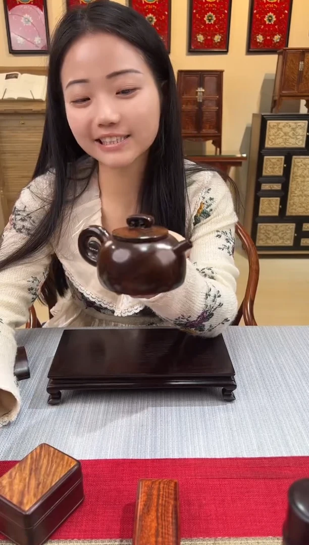 红酸枝木类成套家具把把壶   实心一体料  一物一拍