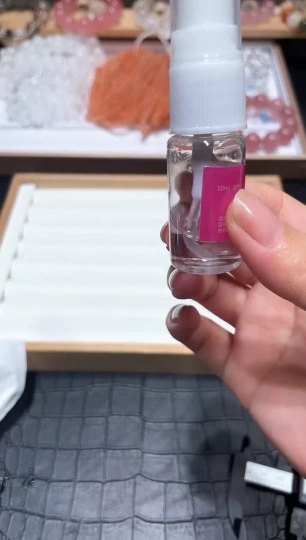 水晶手链未镶嵌白茶油多样性发一