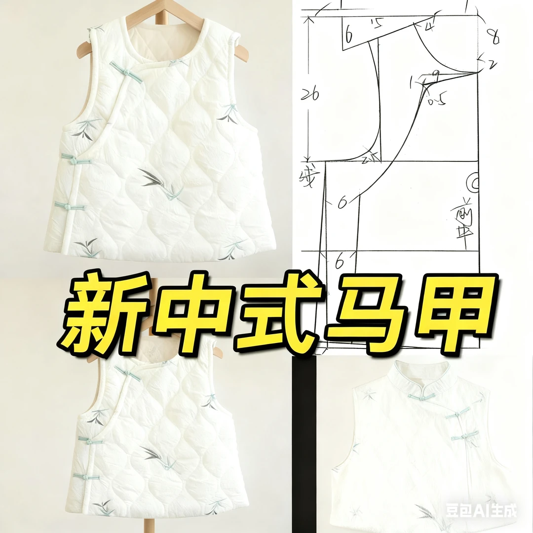 梦唐系列马甲/裤子手工费-定制专拍（裁剪后不退不换）