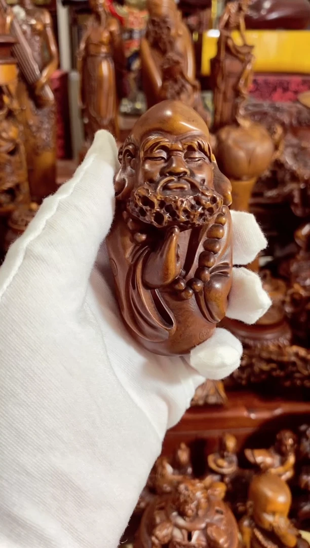 小叶黄杨小件达摩