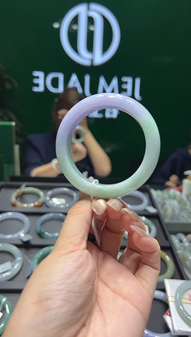 未镶嵌手镯翡翠天然缅甸A货翡翠手镯4