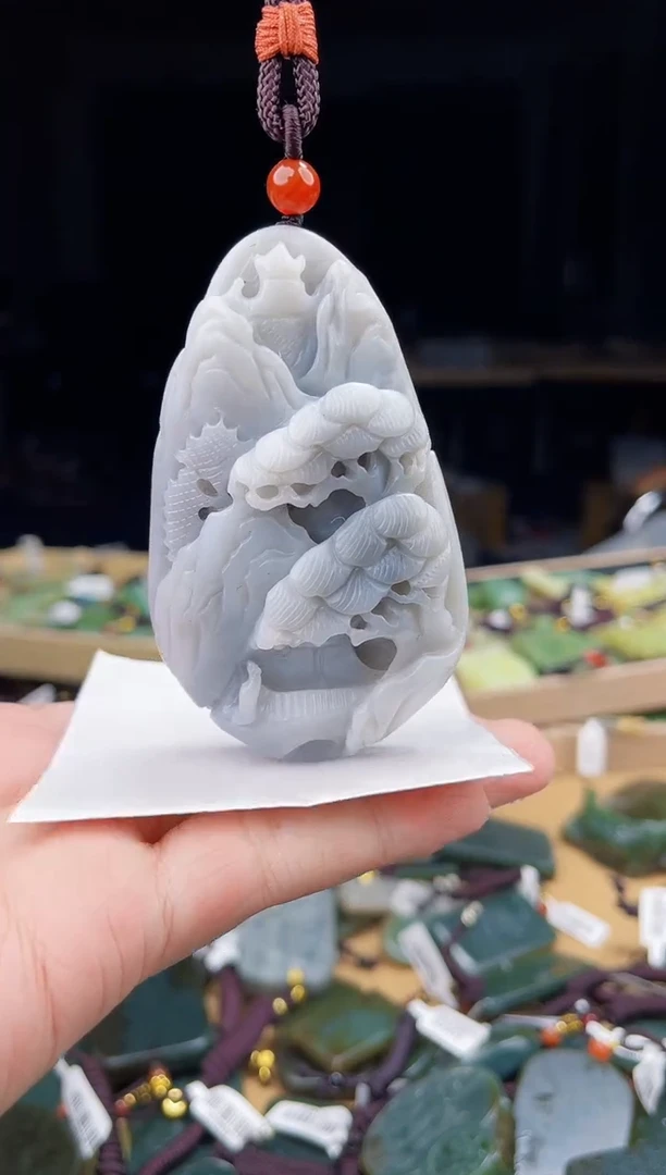 颈饰未镶嵌和田玉1