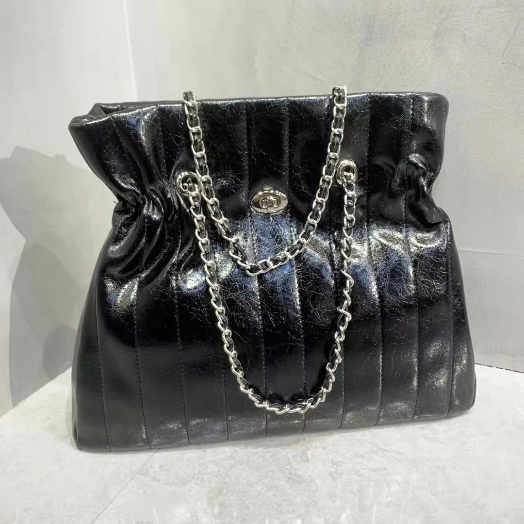 PL505-黑色-轻奢小众时尚百搭女士包包