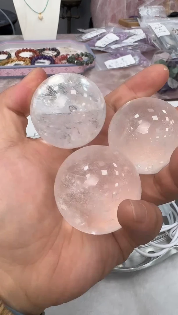 【闪购商品】水晶摆件未镶嵌匝6095 多样式发一件