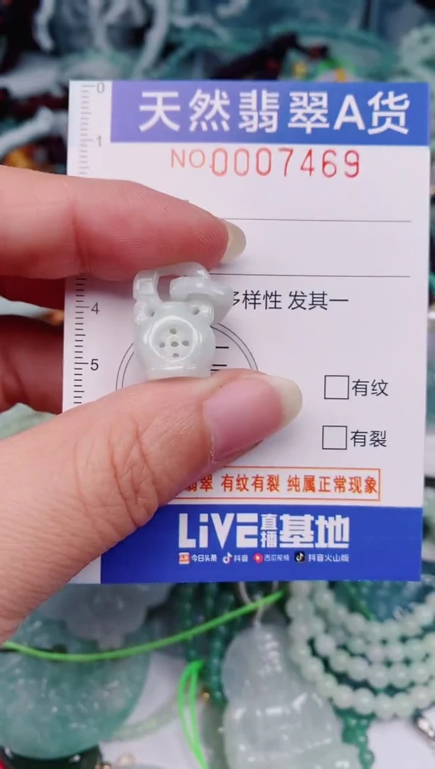 颈饰未镶嵌翡翠00007469