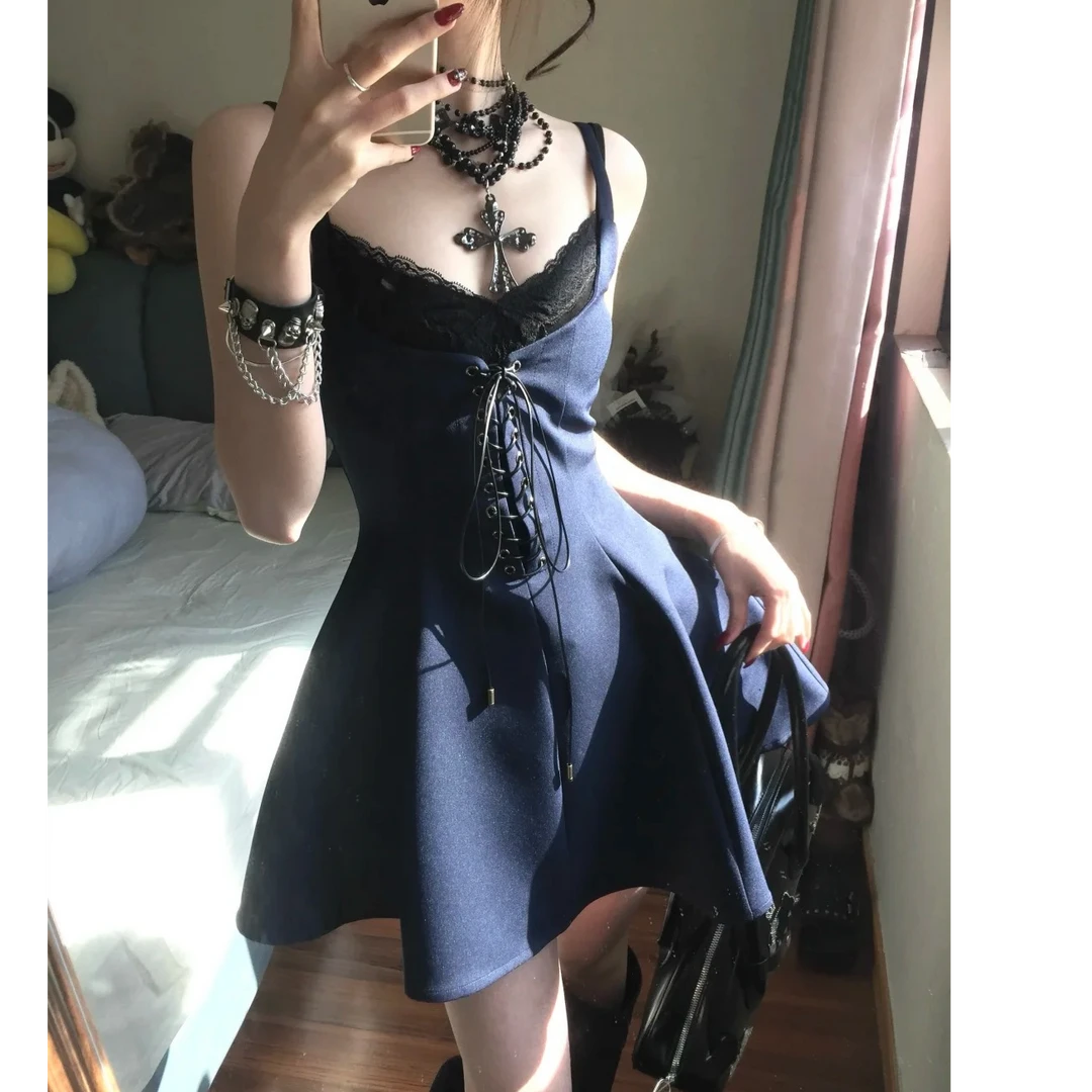 [1111-1120] 法式新中式小香风新款连衣裙显瘦