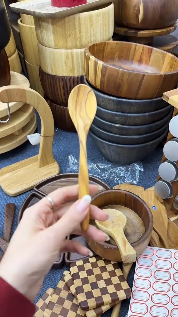 橄榄木小勺吃饭不退不换