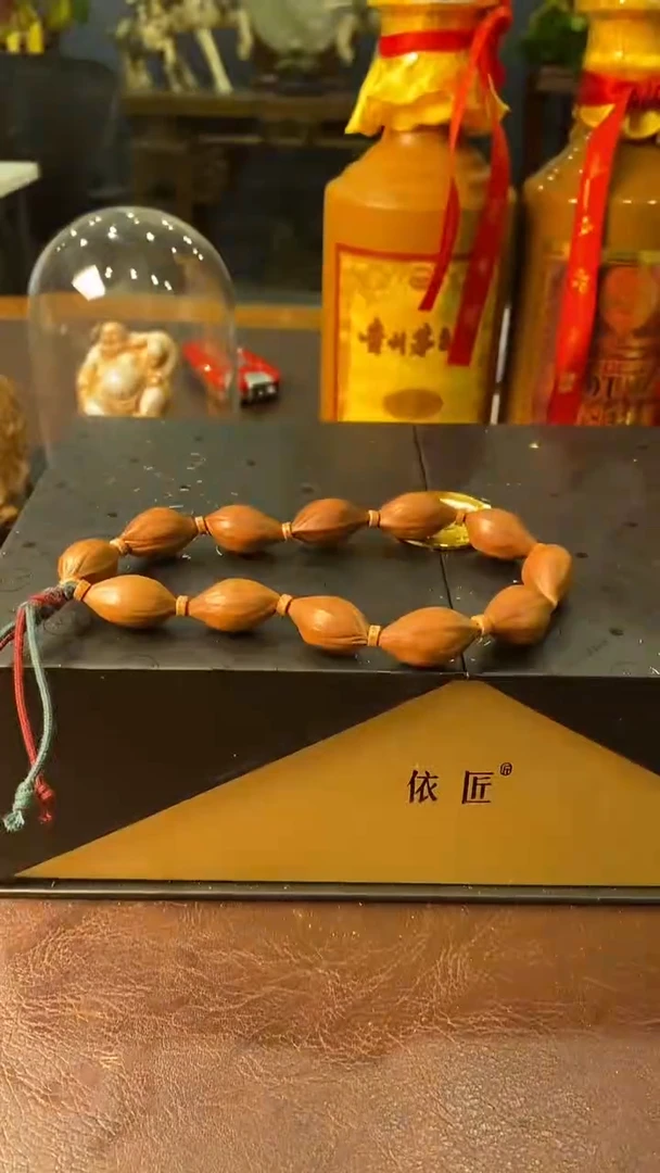 橄榄核手串/手链04-长铁核素串一条