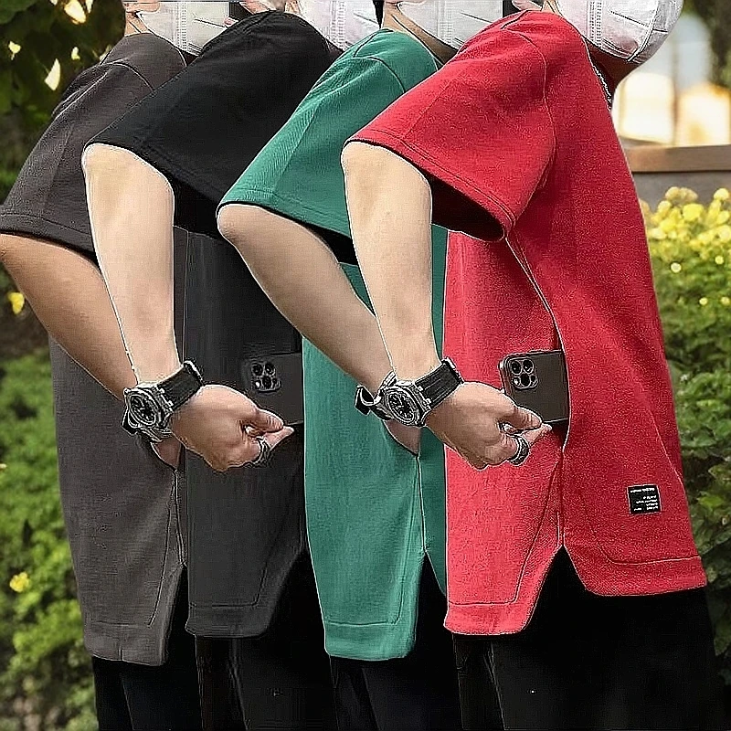 特大码200斤以上加肥加大码夏季短袖T恤男胖子肥佬宽松大肚子上衣