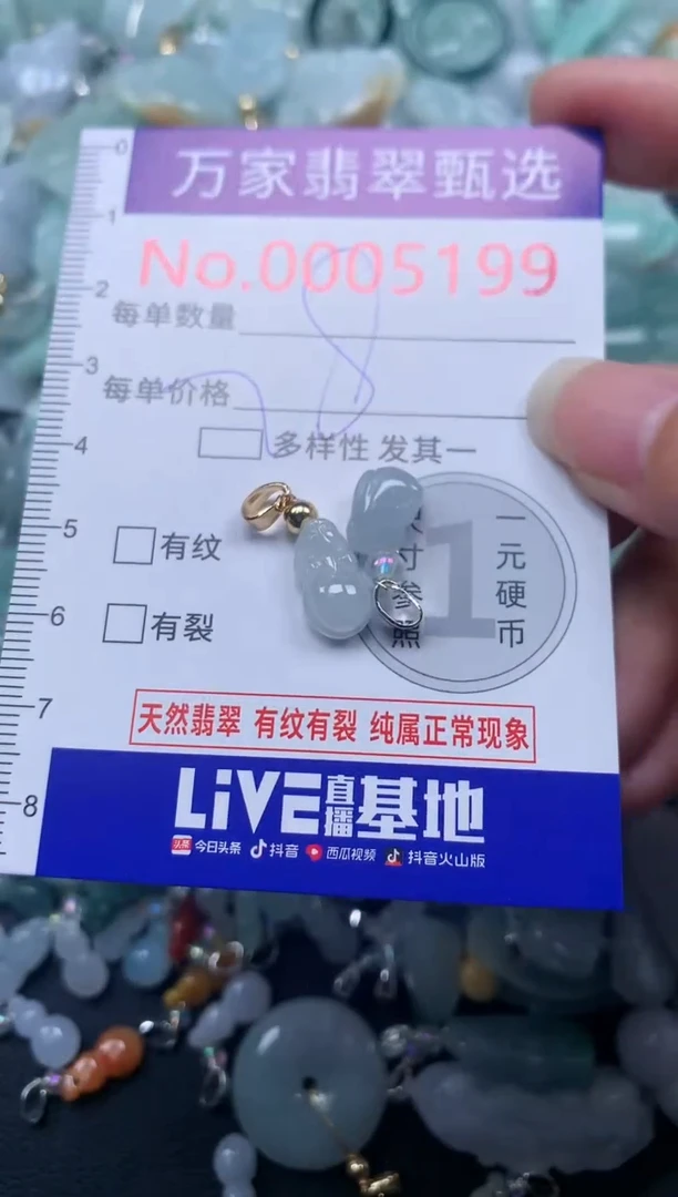 颈饰未镶嵌翡翠5199
