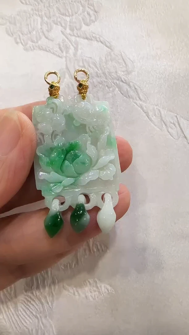 颈饰未镶嵌翡翠国风