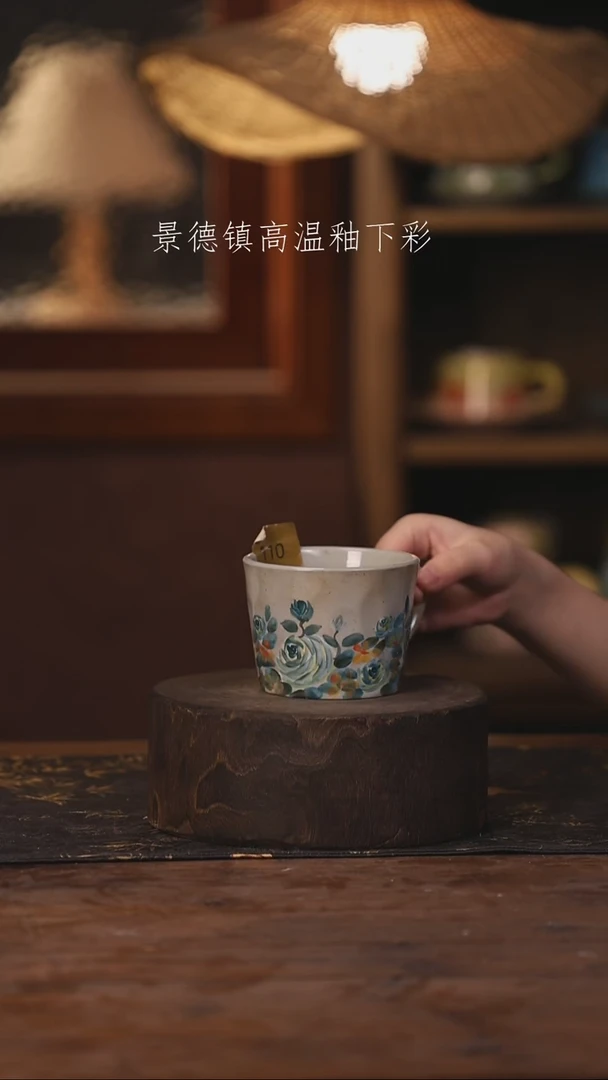 景德镇高温釉下手绘陶瓷110