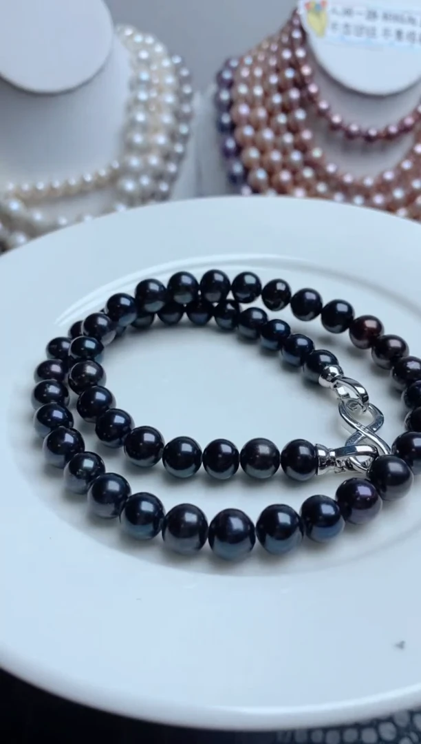 淡水珍珠未镶嵌颈饰0113