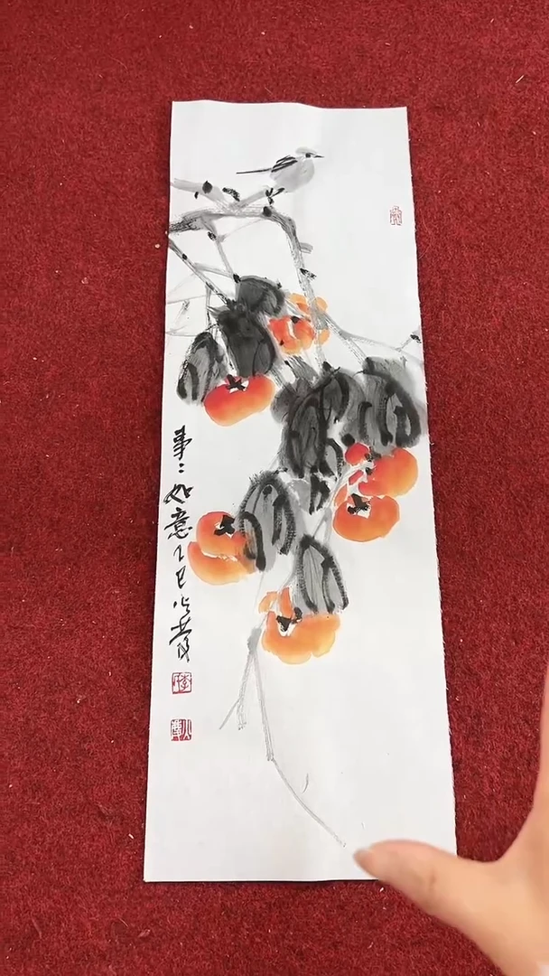 国画李火庆/国画/花鸟