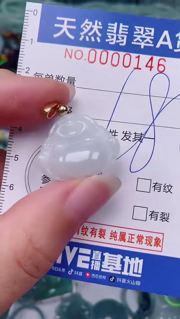 翡翠未镶嵌颈饰00000146